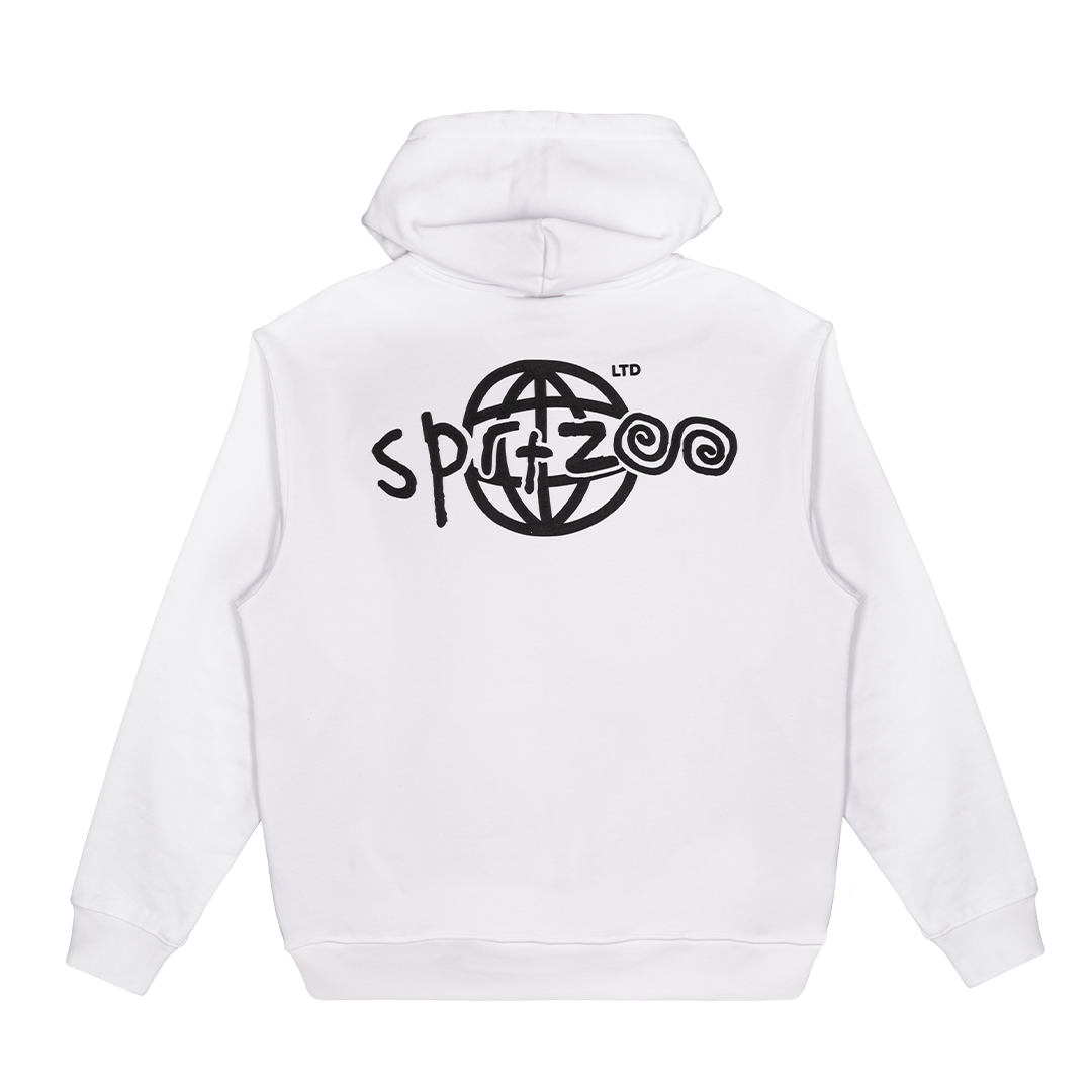 Hoodie SPRT ZOO WHITE